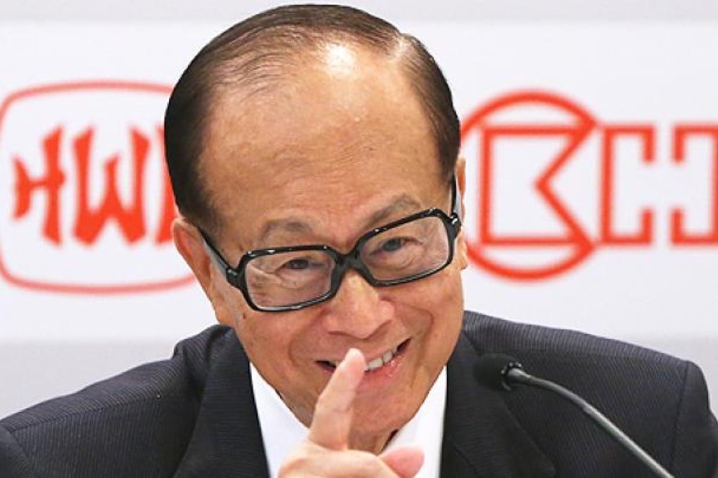 Li Ka-shing. Photo: Sam Tsang