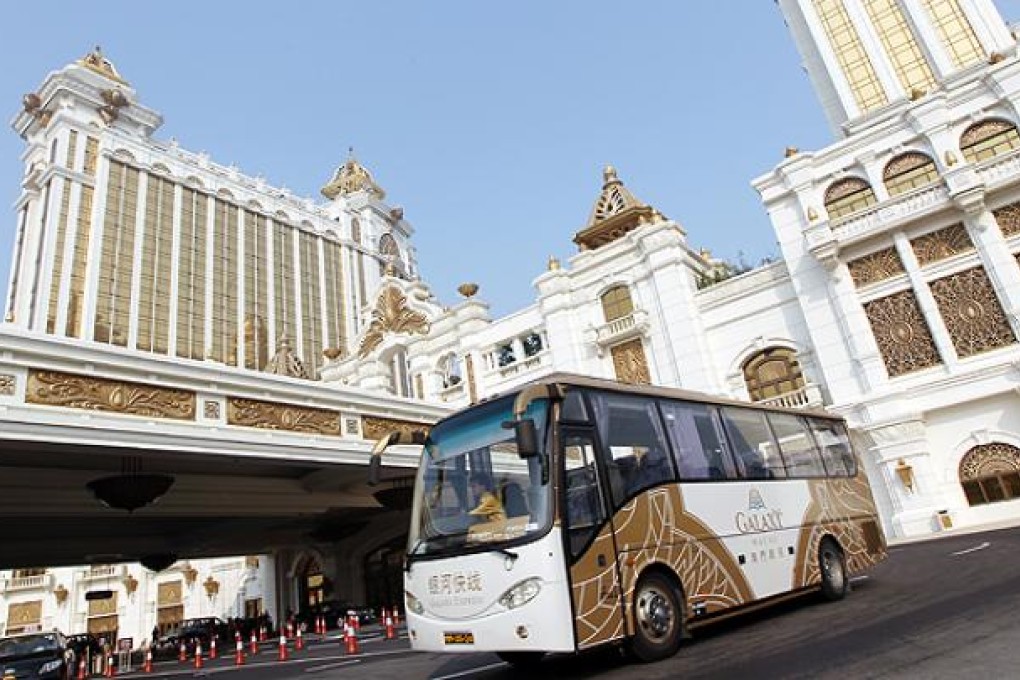Galaxy Macau Hotel in Macau. Photo: Sam Tsang