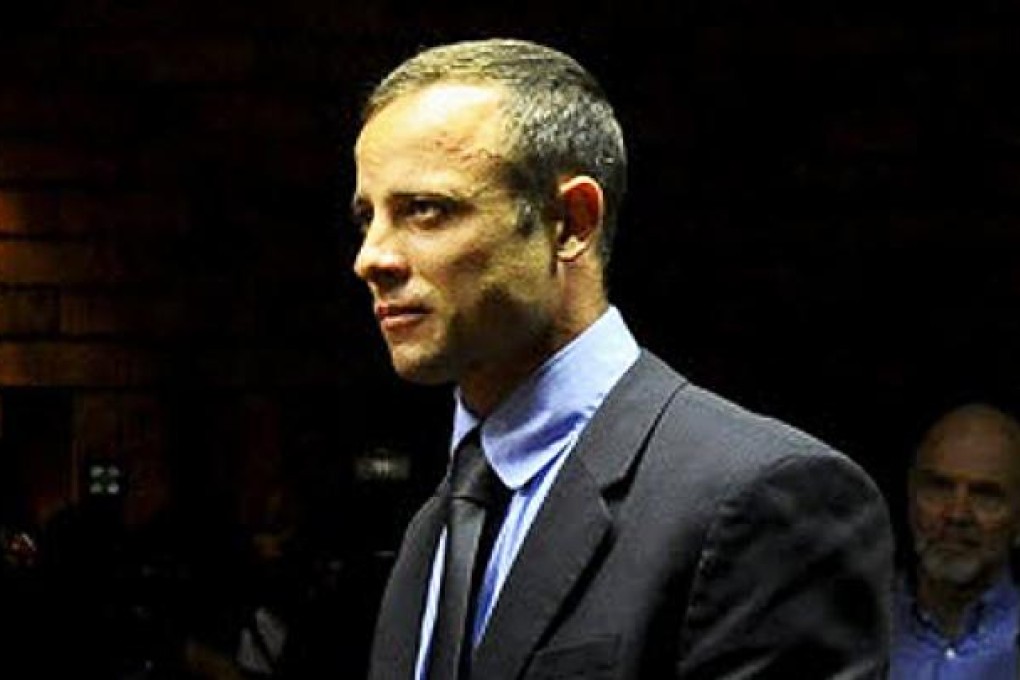 Double-amputee Olympian Oscar Pistorius. Photo: EPA