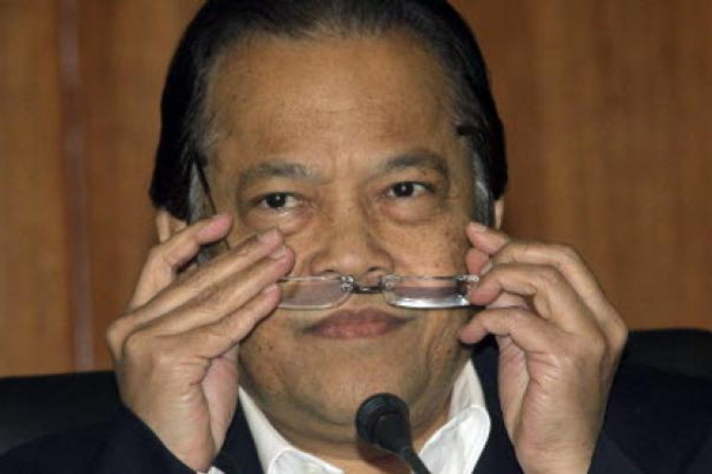 Football Association of Thailand president Worawi Makudi. Photo: AP