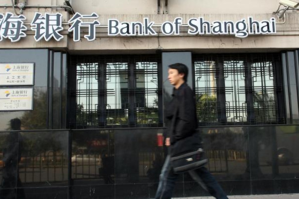 Bank of Shanghai may launch the offer in late May. Photo: Bloomberg