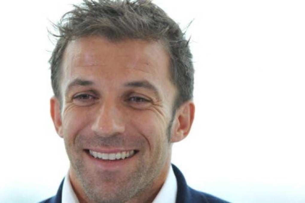 Italian Sydney FC football player Alessandro Del Piero. Photo: EPA
