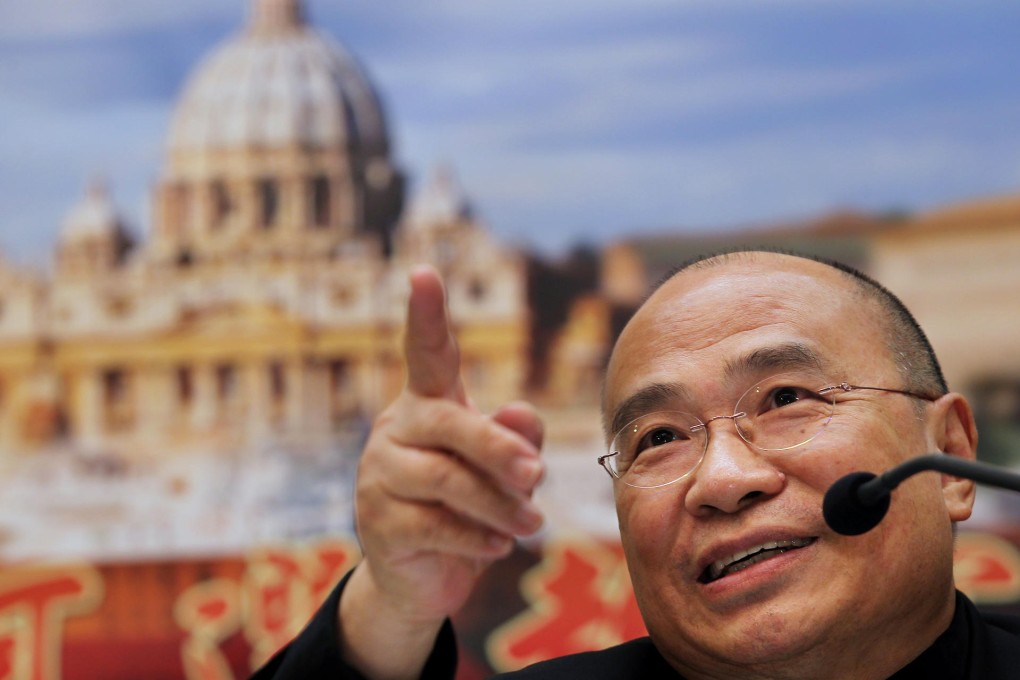 Vicar General Michael Yeung says the Bishop has a lot to do in Hong Kong. Photo: Nora Tam