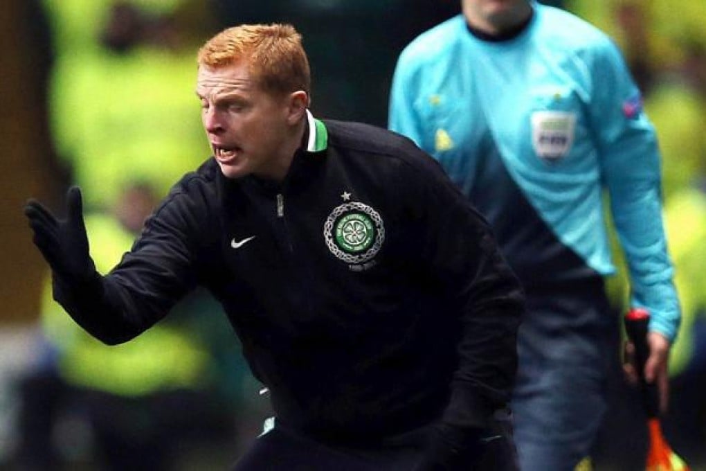 Celtic's coach Neil Lennon. Photo: AFP