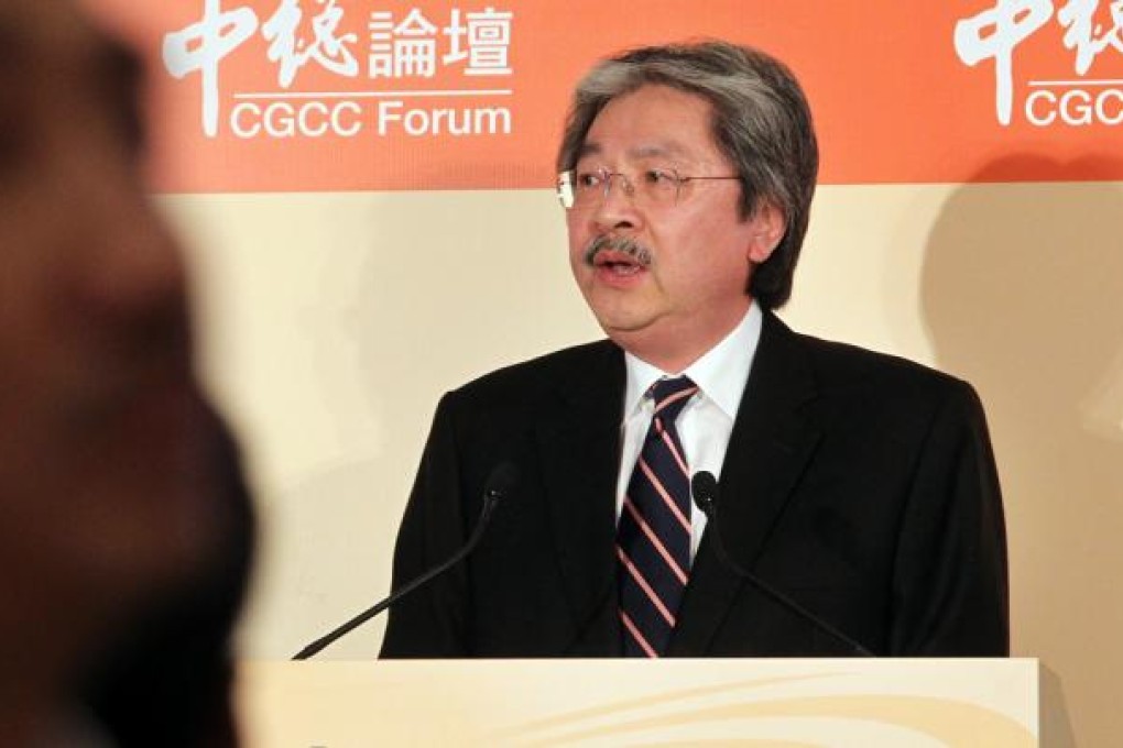 John Tsang Chun-wah. Photo: May Tse