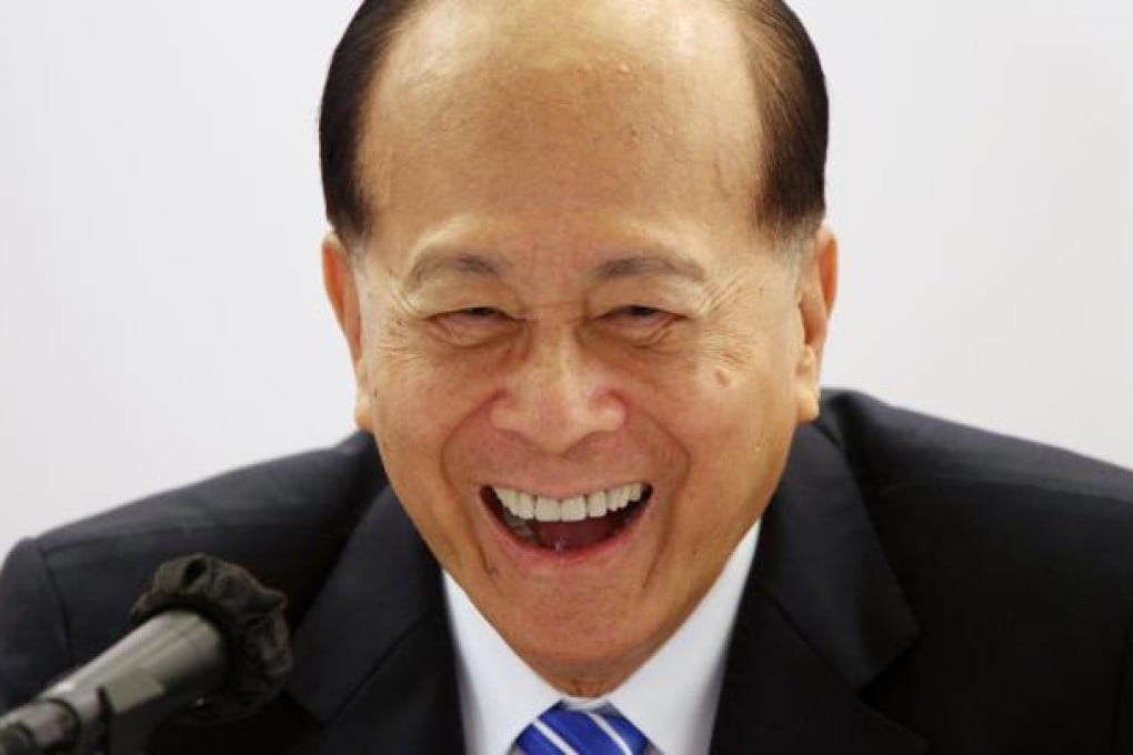 Chairman of Cheung Kong Holdings Limited Li Ka-shing. Photo: Felix Wong