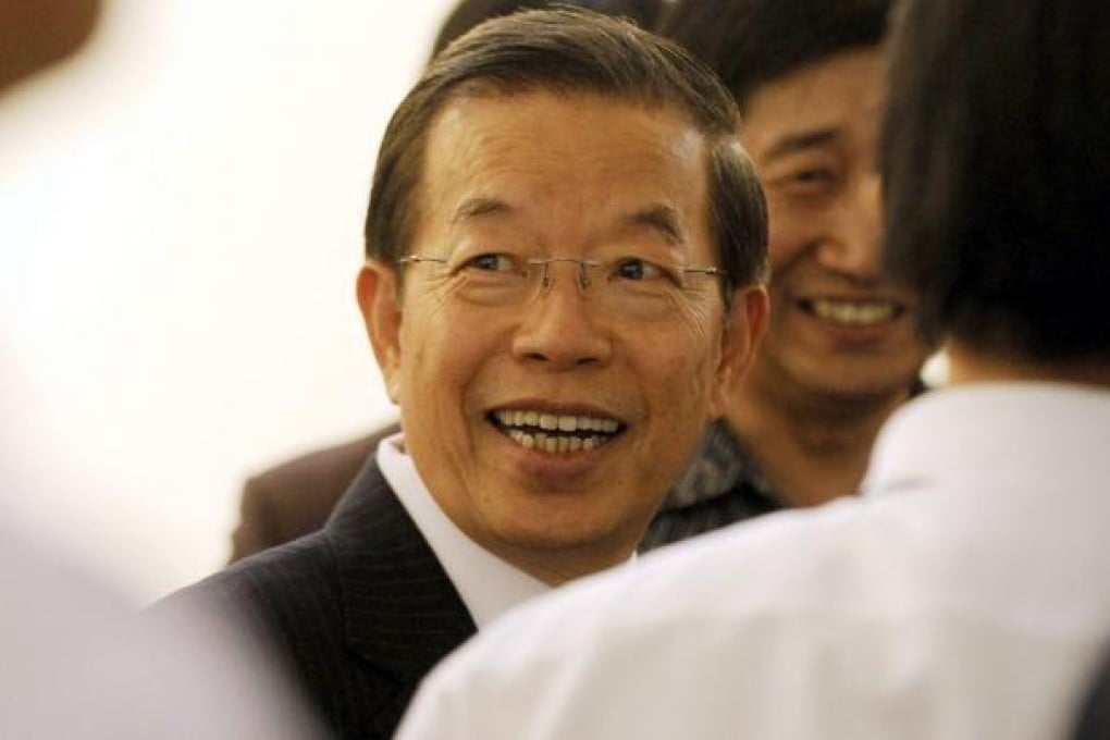 Frank Hsieh Chang-ting. Photo: AFP