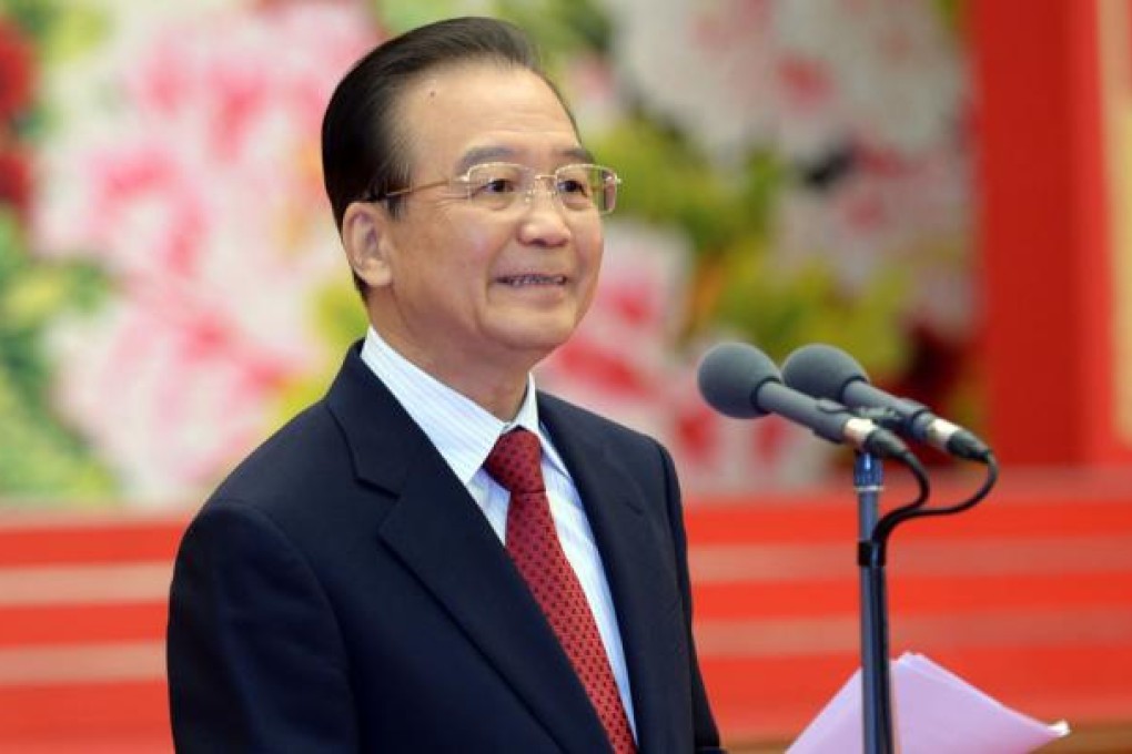 Wen Jiabao. Photo: Xinhua