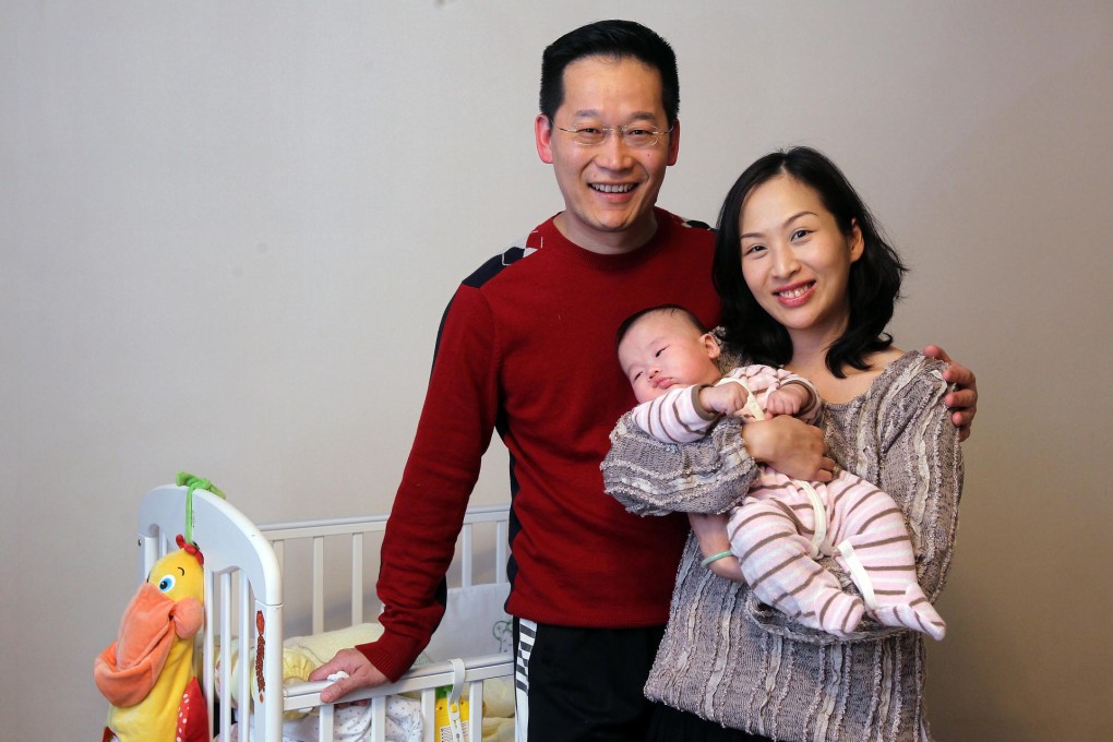 Pamela Ho Sau-ying, her husband Felix Kwok and their daughter Vanessa. Photo: K.Y. Cheng