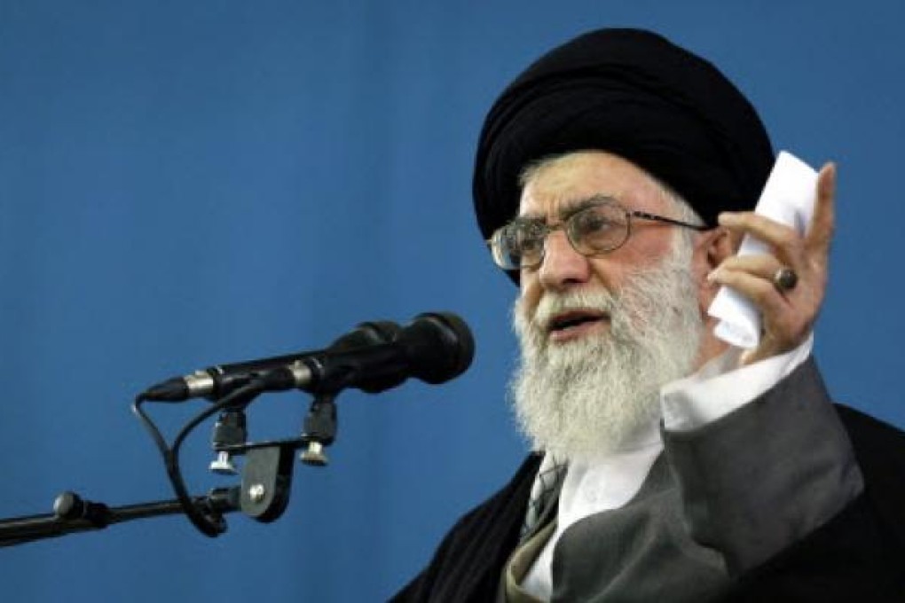 Iranian supreme leader Ayatollah Khamenei, who has argued that Iran's nuclear activities are for peaceful purposes. Photo: EPA