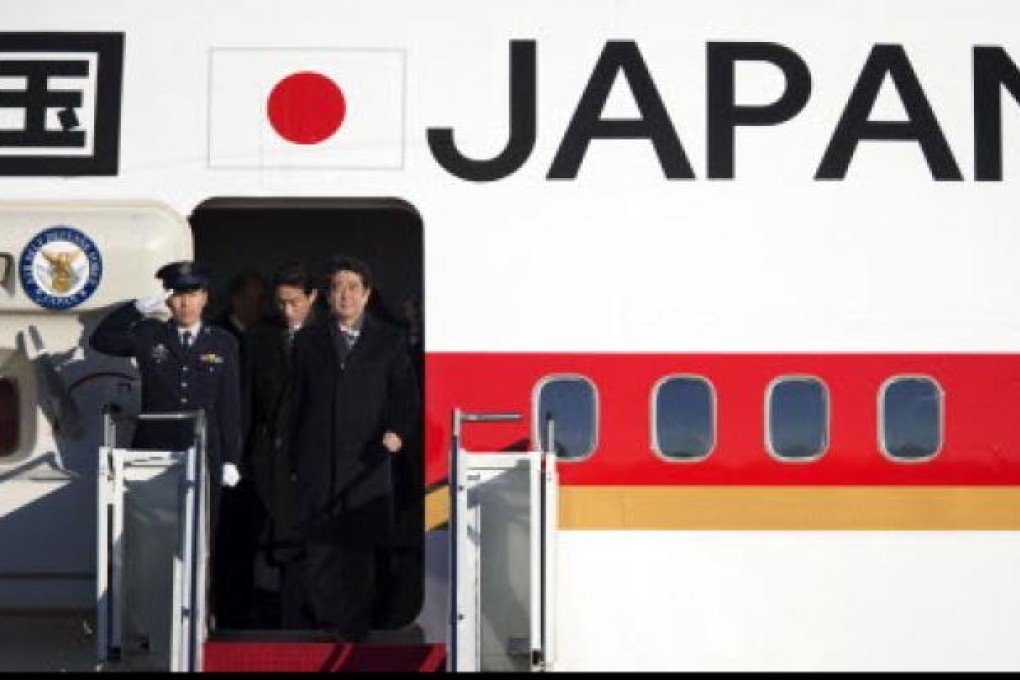 Shinzo Abe arrives in US on Thursday. Photo: AP