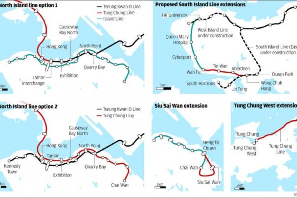 Wan Chai could get three more stations as part of MTR shake-up