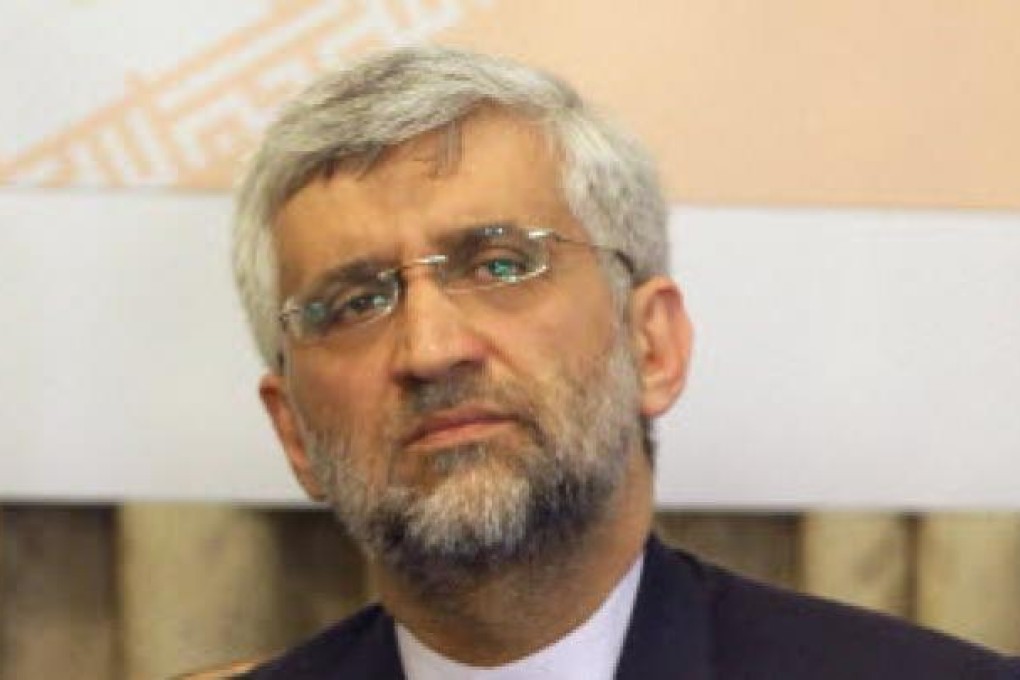 Iran's top nuclear negotiator, Saeed Jalili. Photo: AFP