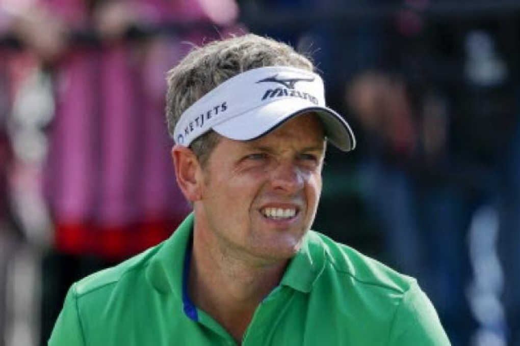 Luke Donald. Photo: AP