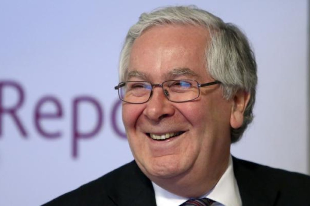 BOE governor Mervyn King. Photo: Bloomberg