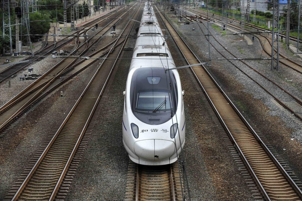 The mainland's spending on railways jumped 71 per cent to 21 billion yuan last month, the ministry says on its website. Photo: Reuters