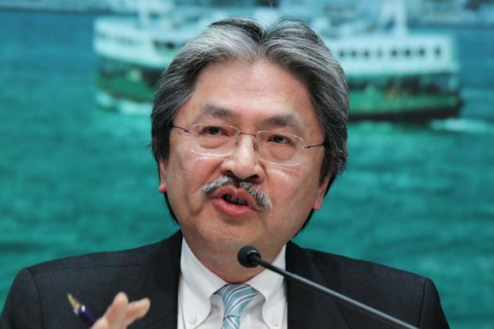 Financial Secretary John Tsang Chun-wah. Photo: Dickson Lee