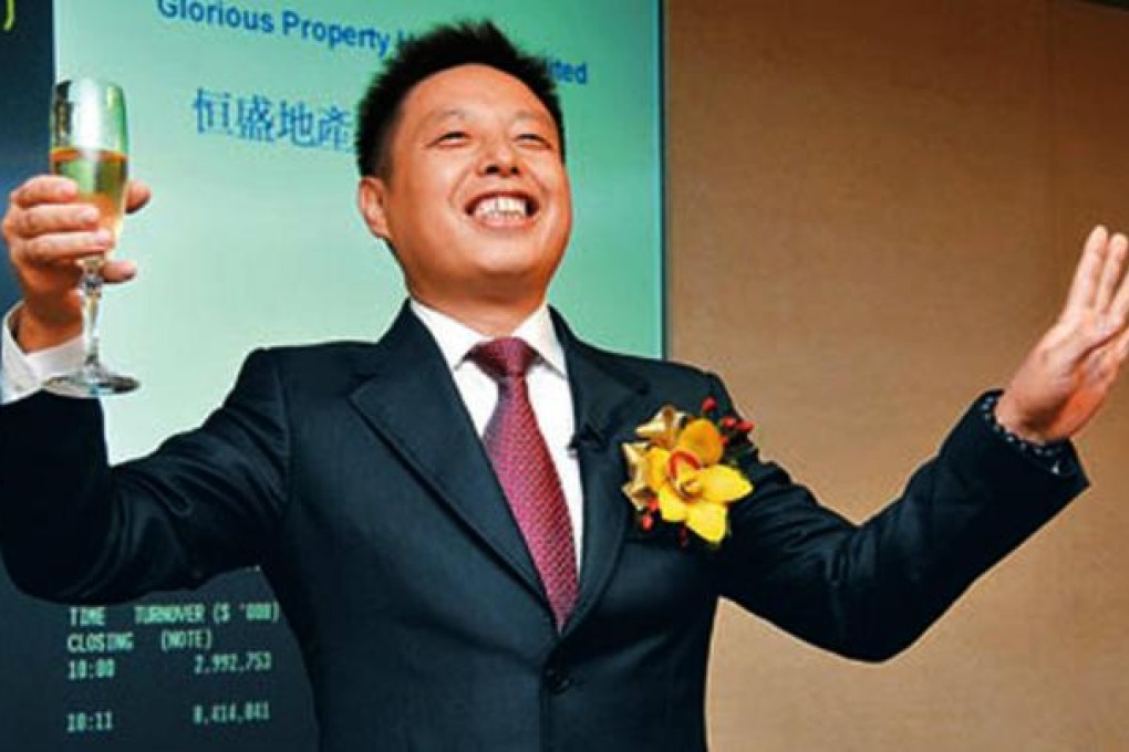 Zhang Zhirong in less troubled times. Photo: SCMP