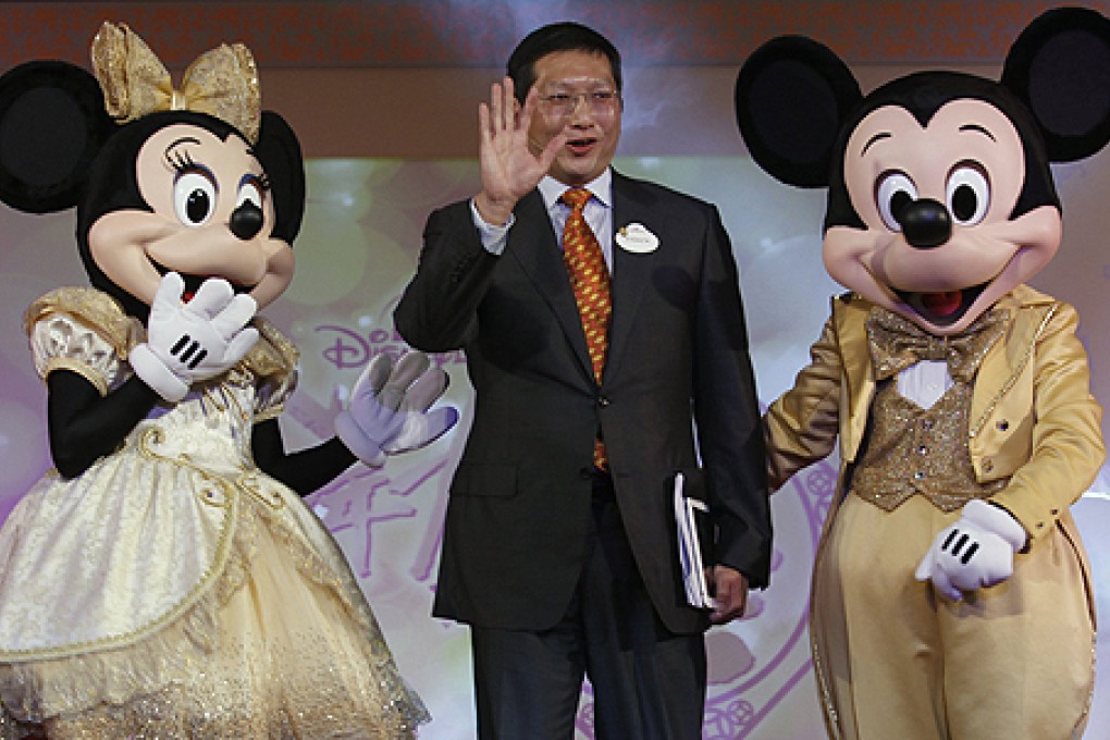 Hong Kong managing director Andrew Kam Min-ho and friends. Photo: Reuters