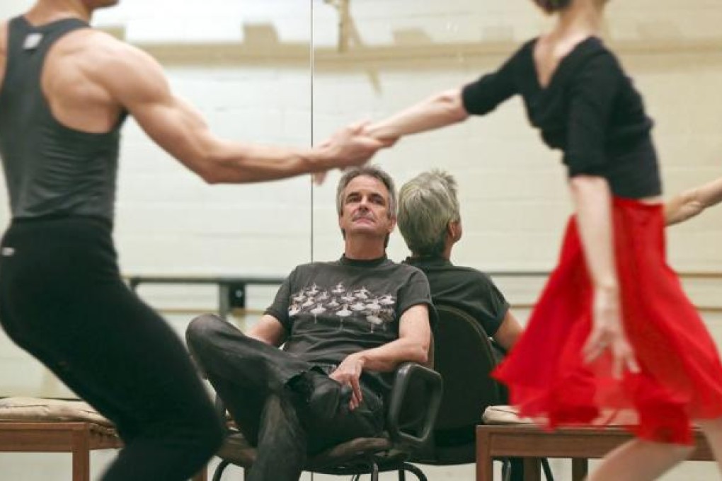 American Ballet Theatre Artistic Director Kevin McKenzie watches dancers rehearse. Photo: NYT