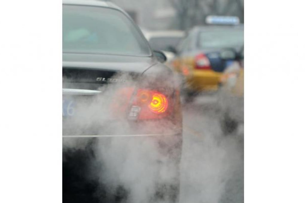 Mainland carmakers will face tougher emission standards from next month as the government seeks to tackle air pollution. Photo: Xinhua