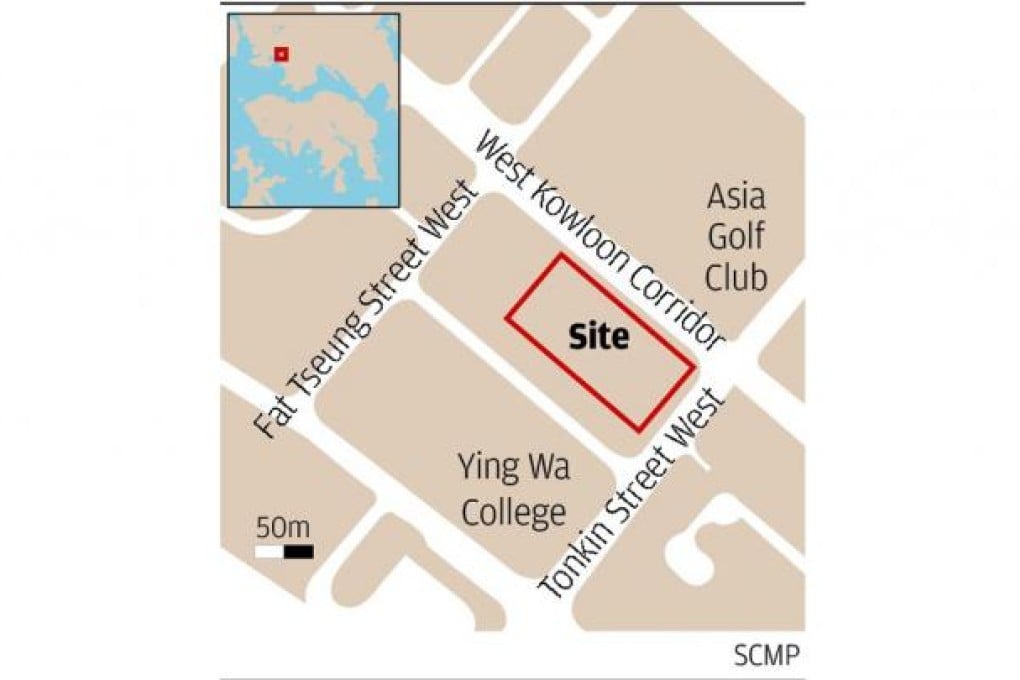 West Kowloon Law Courts Building site