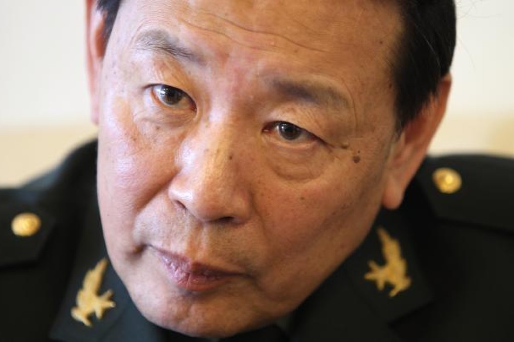 CPPCC member and deputy secretary general of China Society of Military Science, Major General Luo Yuan. Photo: Simon Song
