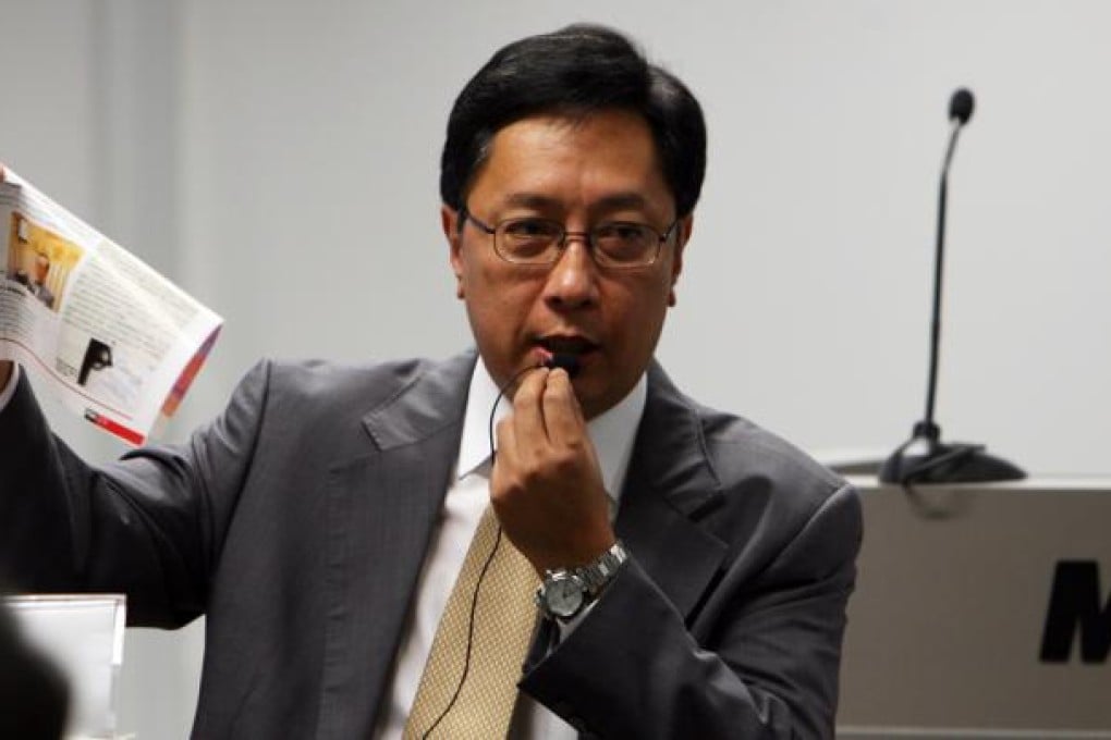 Club president Ken Ng Kin. Photo: Martin Chan