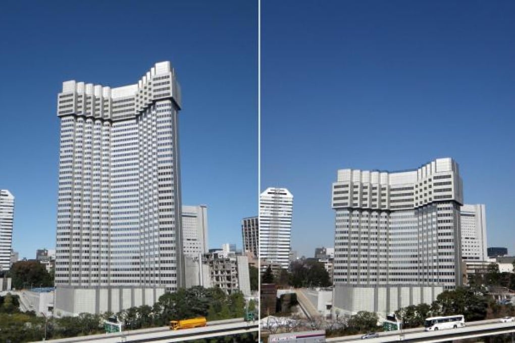 Now you see it, now you don't in Tokyo's Akasaka district. Photos: TAISEI CORPORATION/SEIBU PROPERTIES