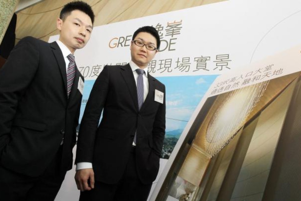 Henderson executives at the Green Code briefing. Photo: Edward Wong