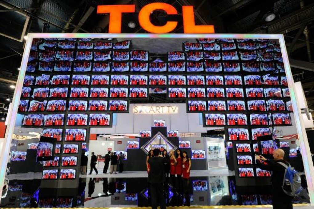 TCL Multimedia Technology sells two-thirds of its TVs on the mainland. Photo: AFP