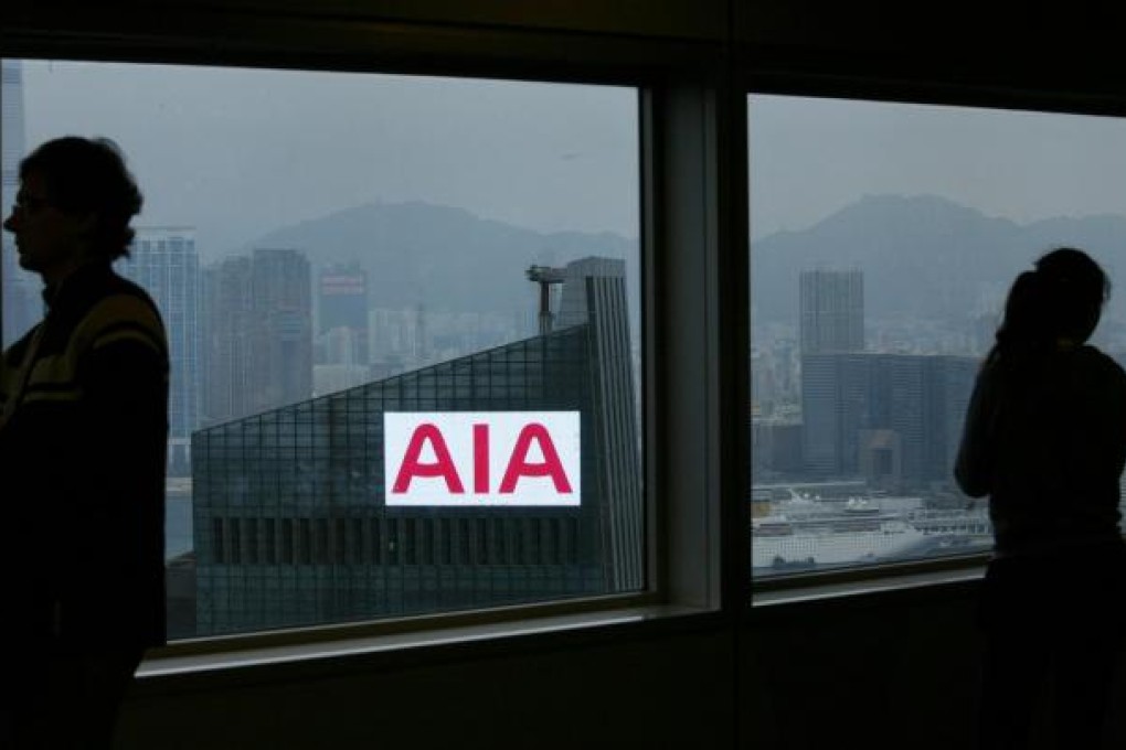 AIA's sales rose as it expanded in Southeast Asia. Photo: Reuters