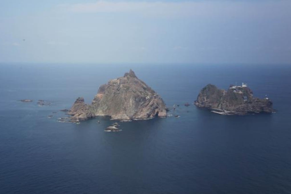 Dokdo islands. Photo: AFP