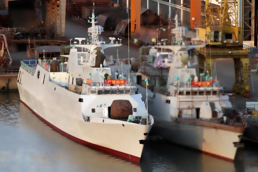 China's navy takes delivery of 'stealth frigate'