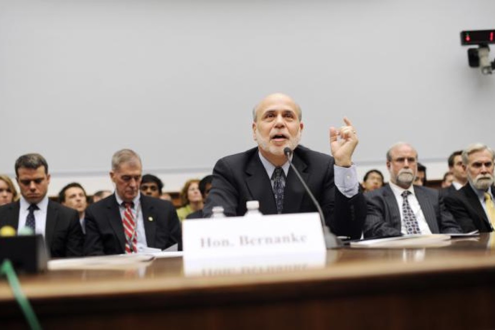 Federal Reserve Chairman Ben Bernanke has warned against expecting US unemployment to fall overnight, saying it might take three years for the rate to fall to six per cent, the top of the Fed’s long-term forecast range. Photo: Xinhua