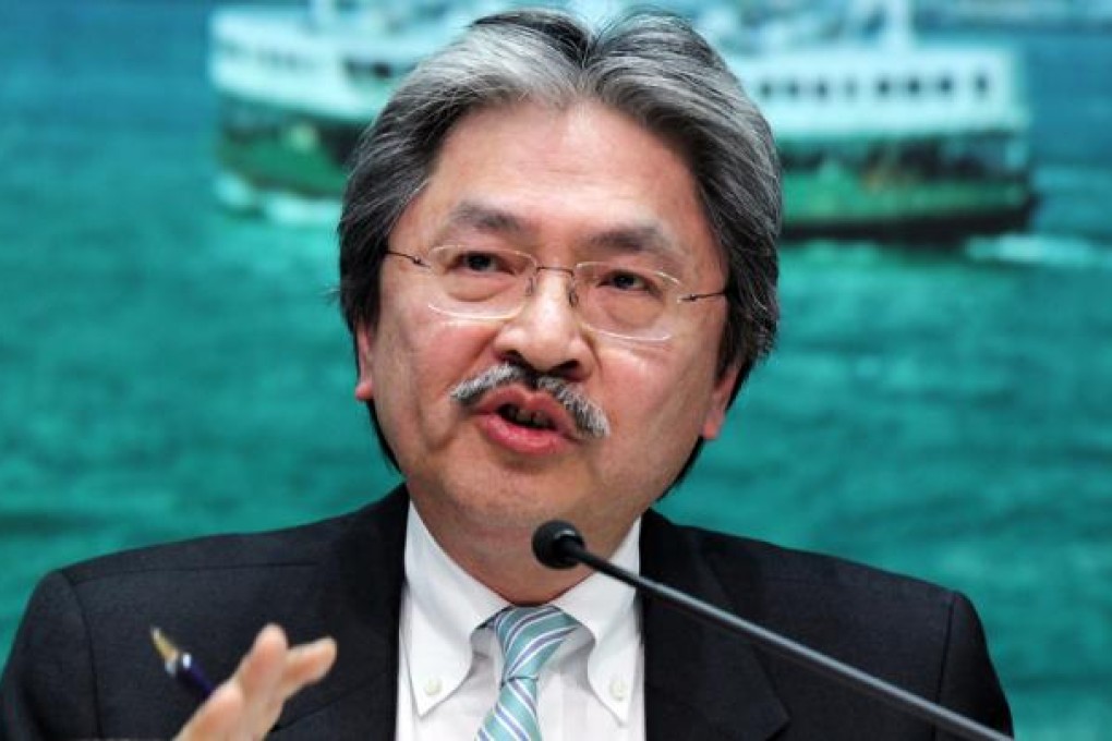 Financial Secretary John Tsang Chun-wah. Photo: Dickson Lee