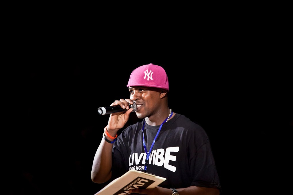 Founder and artistic director of Live Vibe, Hakeem Onibudo.