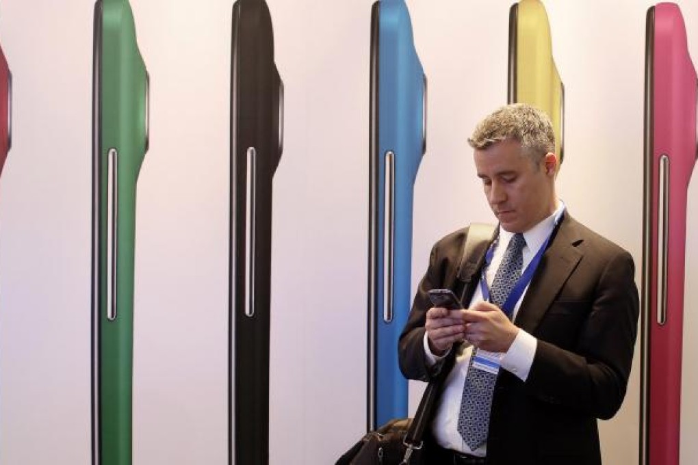 Mobile penetration will soon be at 90 per cent. Photo: Bloomberg