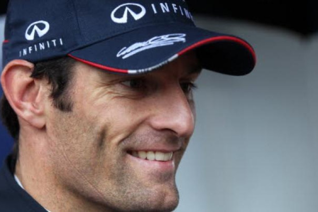 Red bull's Australian driver Mark Webber. Photo: AFP