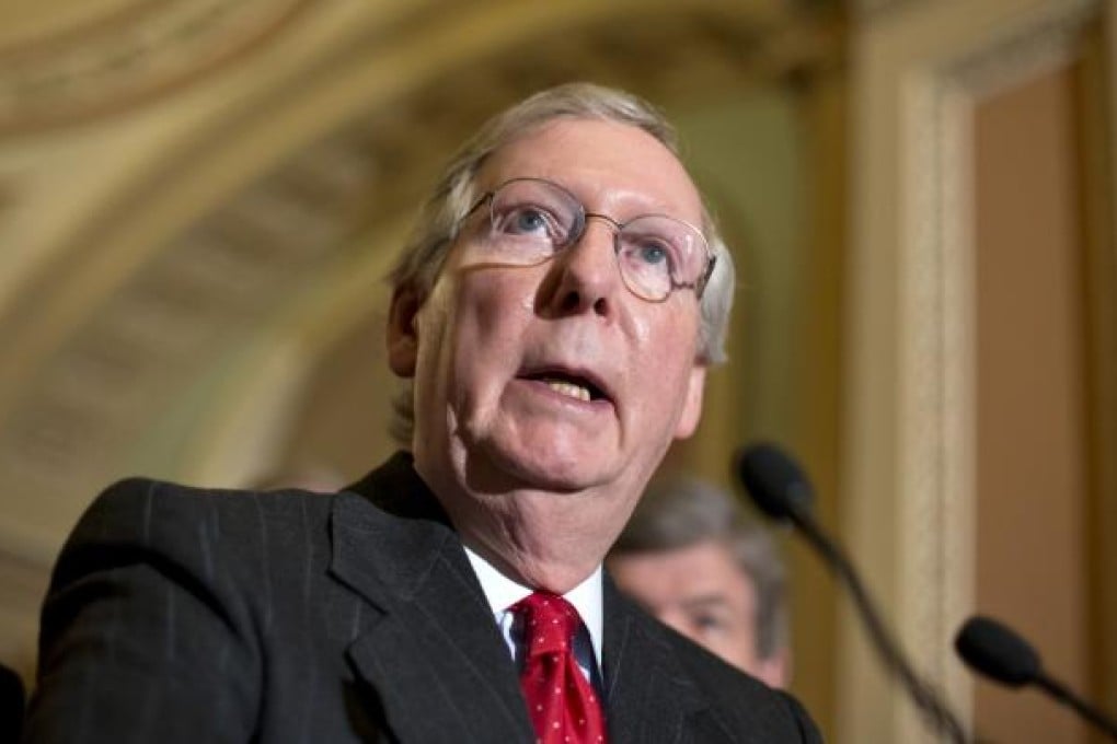 Senate Republican Leader Mitch McConnell. Photo: AP