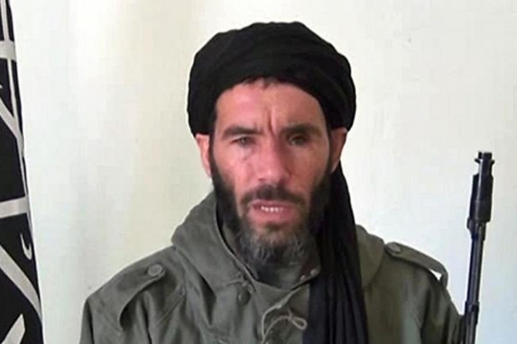An image from Mauritanian news agency ANI reportedly shows Mokhtar Belmokhtar, who is said to have been killed by troops. Photo: AFP