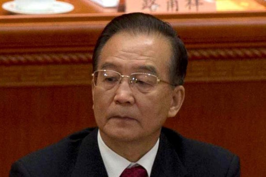 Premier Wen Jiabao.