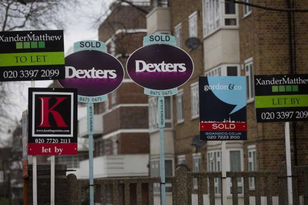 Homes for sale in southwest London, where demand is now outpacing supply. Photo: Bloomberg