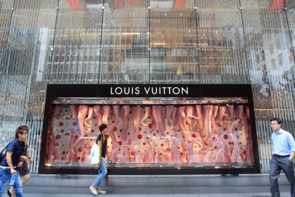 A Louis Vuitton store in Central. Photo: SCMP