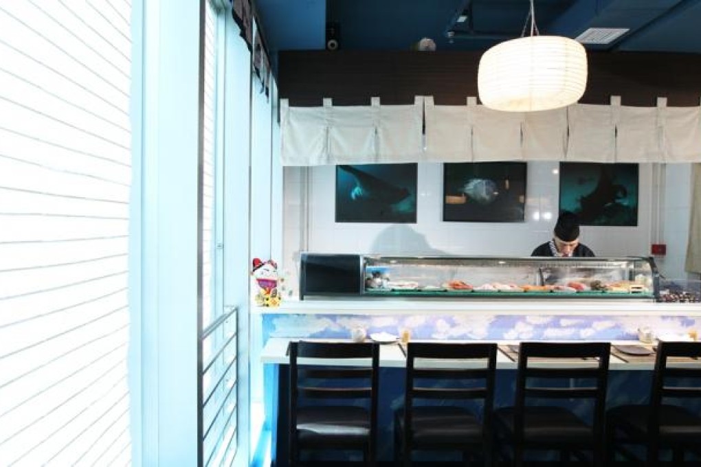 A modern Japanese restaurant in Tin Hau. Photo: Nora Tam