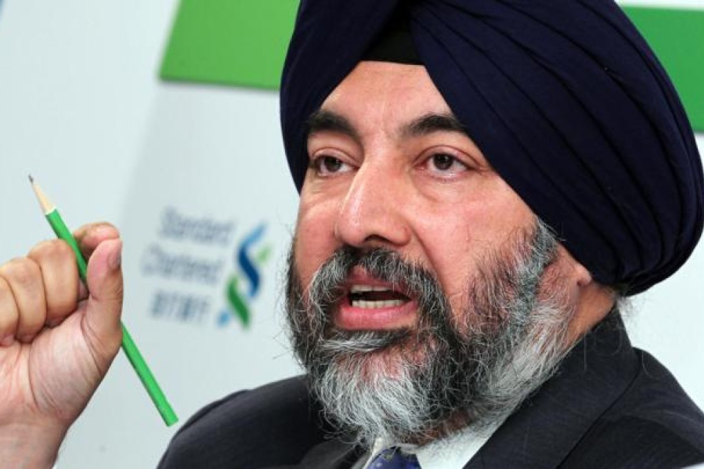 Standard Chartered Asia chief executive Jaspal Bindra says the bank will continue hiring. Photo: Nora Tam
