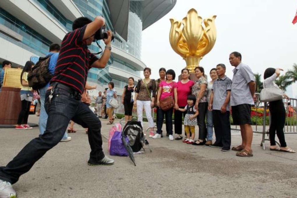 Although Hong Kong's tourism and retail landscape have benefited much from mainland visitors, the influx of mainland tourists has also led to increasing resentment among locals who see the city's resources being overwhelmed. Photo: Nora Tam