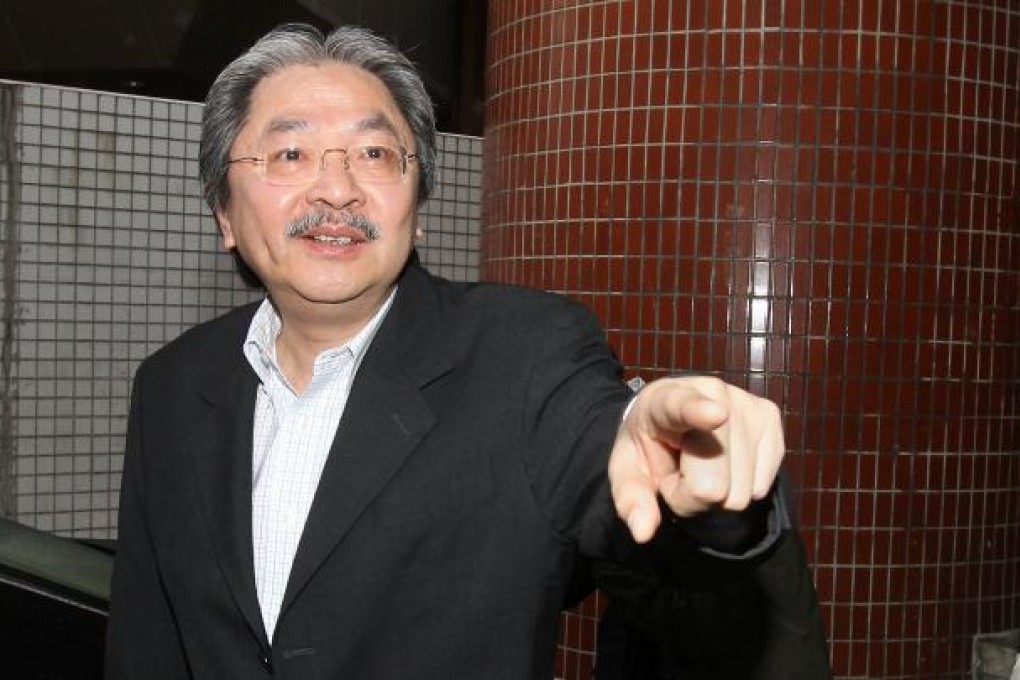 John Tsang Chun-wah, Financial Secretary. Photo: Edward Wong