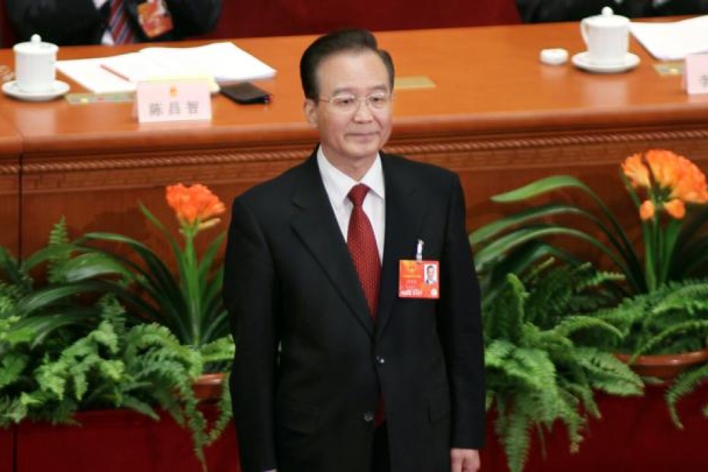 Wen stressed the importance of unity between Hong Kong and Macau and the mainland. Photo: Simon Song