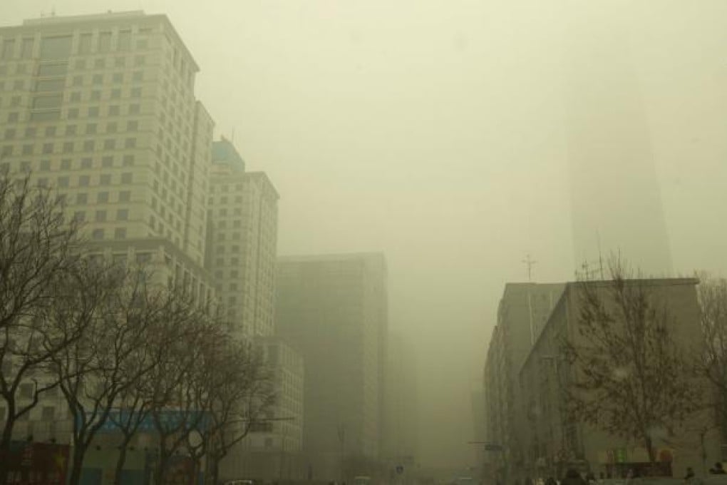 China has seen unprecedented air pollution in recent years. Picture: SCMP